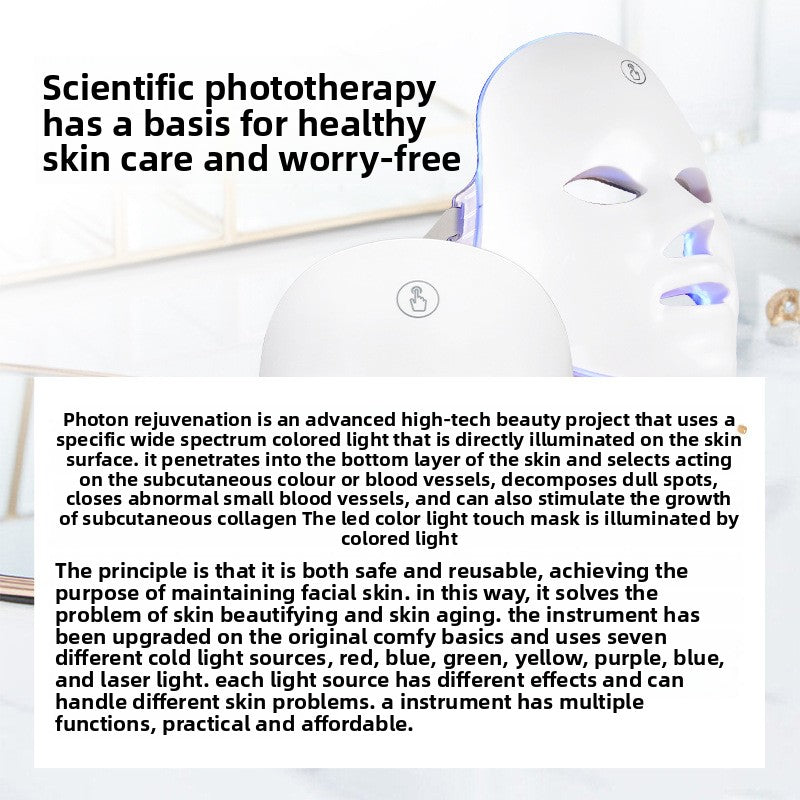 Affordable LED Light Therapy Facial Mask